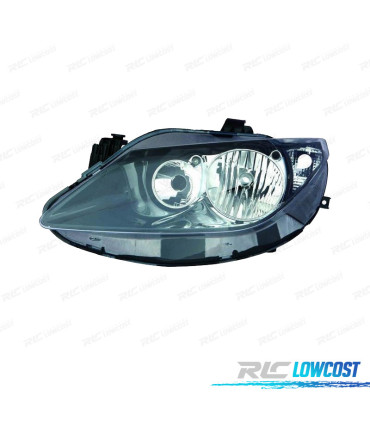 PHARE GAUCHE POUR SEAT IBIZA VI 09-12 FOND NOIR