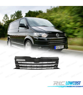 CALANDRE VOLKSWAGEN VW T5 CARAVELLE MULTIVAN 10-15 NOIR BRILLANT