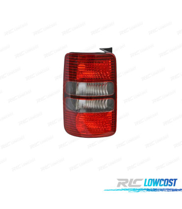 FEU ARRIÈRE GAUCHE VOLKSWAGEN VW CADDY 1P 10-14 FUMÉ ROUGE