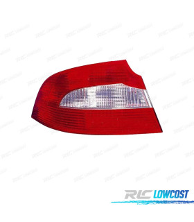 FEUX ARRIÈRE GAUCHE POUR SKODA SUPERB 08-13 BLANC ROUGE