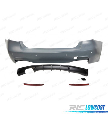 PARE CHOCS ARRIÈRE BMW F30 LOOK M PERFORMANCE PDC