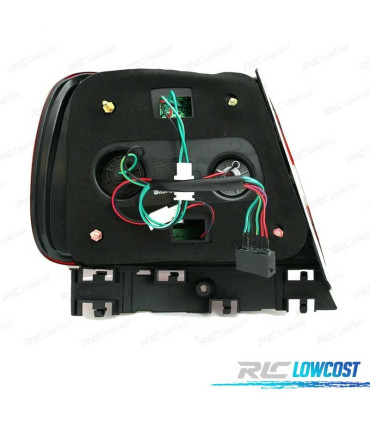 FEUX ARRIÈRE POUR AUDI A4 B5 94-00 LED ROUGE BLANC