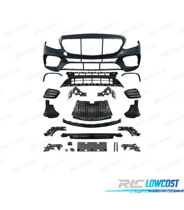 PARE-CHOCS FRONTAL MERCEDES W213 C238 16-18 LOOK E63 AMG PDC