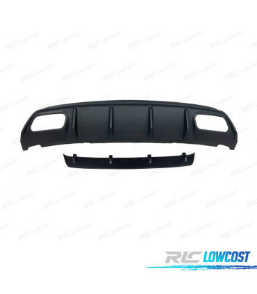 DIFFUSEUR MERCEDES CLASSE A W176 LOOK AMG A45 NOIR MAT