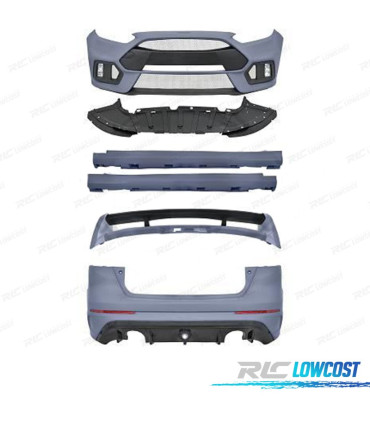 KIT CARROSSERIE POUR FORD FOCUS 14-17 LOOK RS PDC SRA