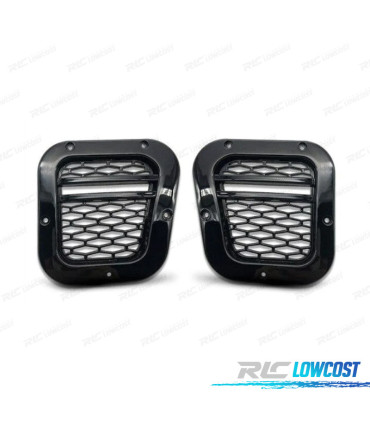 PRISE D'AIR LATÉRALES LAND ROVER DEFENDER 83-16 LOOK SVX