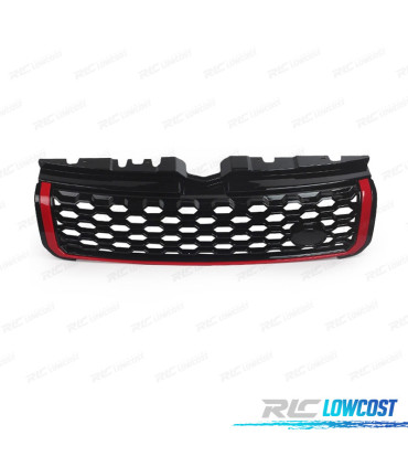 CALANDRE RANGE ROVER EVOQUE LOOK DYNAMIC NOIR ROUGE
