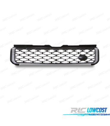 CALANDRE RANGE ROVER EVOQUE 10-18 LOOK DYNAMIC NOIR ARGENT