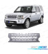 GRILLE LAND ROVER DISCOVERY III 05-09 LOOK DISCOVERY 4 ARGENT MATE