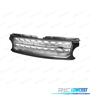 GRILLE LAND ROVER DISCOVERY III 05-09 NOIR ARGENT