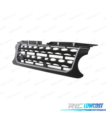 GRILLE LAND ROVER DISCOVERY IV 09-16 NOIR BILLANT CHROME