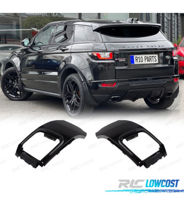 GARNITURE D'ÉCHAPPEMENT RANGE ROVER EVOQUE 10-18 LOOK DYNAMIC NOIR