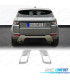 GARNITURE D'ÉCHAPPEMENT RANGE ROVER EVOQUE LOOK DYNAMIC ARGENT