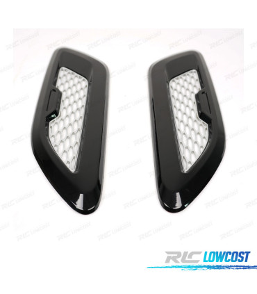 PRISE D'AIR RANGE ROVER EVOQUE LOOK SVR NOIR BRILLANT