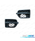 ENTRÉES D'AIR LATÉRALES LAND ROVER DISCOVERY IV 09-16 NOIR BRILLANT