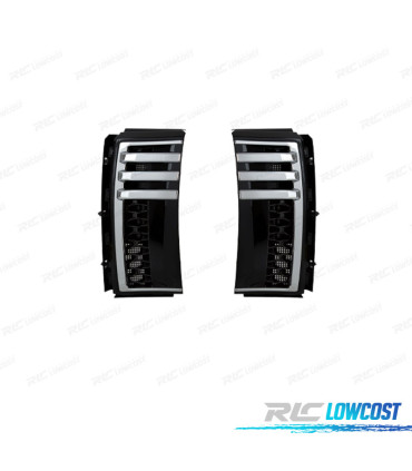 ENTRÉES D'AIR LATÉRALES RANGE ROVER VOGUE 05-12 LOOK AUTOBIOGRAPHY NOIR BRILLANT CHROME