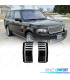 ENTRÉES D'AIR LATÉRALES RANGE ROVER VOGUE 05-12 LOOK AUTOBIOGRAPHY NOIR BRILLANT CHROME