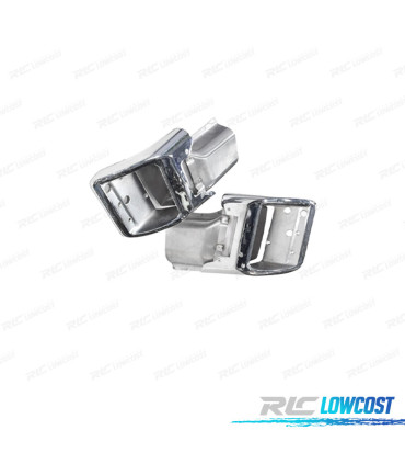 EMBOUTS D'ÉCHAPPEMENT RANGE ROVER VOGUE 10-12 LOOK AUTOBIOGRAPHY CHROMÉ