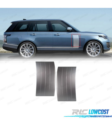ENTRÉES D'AIR LATÉRALES RANGE ROVER VOGUE 13-17 ARGENT
