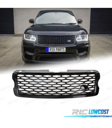 GRILLE RANGE ROVER VOGUE 13-17 LOOK SVO NOIR BRILLANT