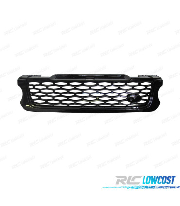 GRILLE RANGE ROVER SPORT L494 13-17 LOOK SVR NOIR BRILLANT