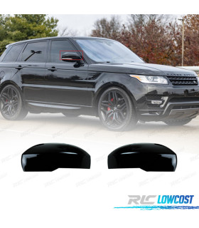 COQUES DE RÉTROVISEURS RANGE ROVER SPORT 13-17 NOIR BRILLANT