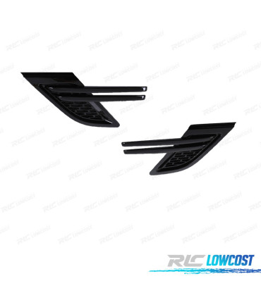 ENTRÉES D'AIR LATÉRALES RANGE ROVER SPORT 13-17 NOIR BRILLANT