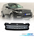 GRILLE RANGE ROVER SPORT 13-17 NOIR BRILLANT ARGENT