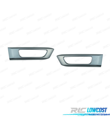 CONTOURS PHARES ANTIBROUILLARD RANGE ROVER SPORT 13-17 ARGENT
