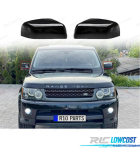 COQUES DE RÉTROVISEURS RANGE ROVER SPORT 10-13 NOIR BRILLANT