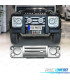 CALANDRE LAND ROVER DEFENDER 90 110 83-16 LOOK SVX ARGENT