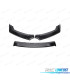 SPOILER LAME AVANT HONDA CIVIC 19-21 LOOK TYPE R NOIR BRILLANT