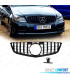 CALANDRE MERCEDES CLASSE C W204 07-14 LOOK AMG GT NOIR BRILLANT