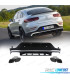 DIFFUSEUR MERCEDES C253 20-22 LOOK GLC COUPE 63 NOIR CHROMÉE