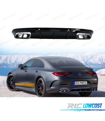 DIFFUSEUR MERCEDES W257 18-24 LOOK AMG CLS63 OO---OO