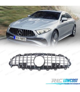 CALANDRE MERCEDES W257 18-24 LOOK GTR NOIR CHROMÉE