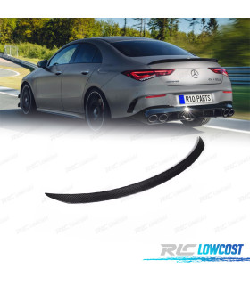AILERON SPOILER MERCEDES CLA W118 20-24 AMG CARBONE
