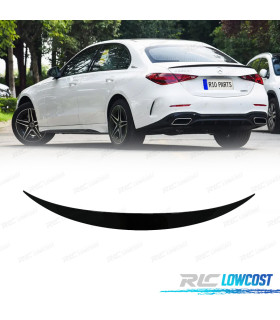 AILERON SPOILER MERCEDES W206 21- LOOK AMG C63 NOIR BRILLANT