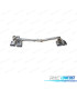 LIGNE D'ÉCHAPPEMENT MERCEDES CLASSE C W204 07-14 LOOK AMG C63