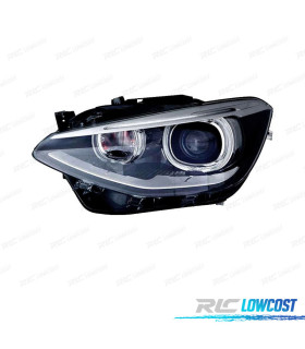 PHARE GAUCHE XÉNON BMW F20 F2 10-14 LED FOND NOIR