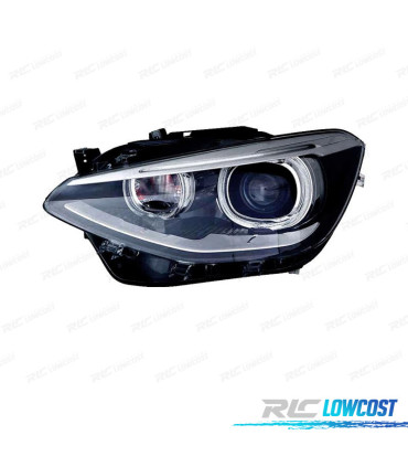 PHARE GAUCHE XÉNON BMW F20 F2 10-14 LED FOND NOIR