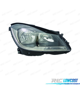 PHARE DROIT MERCEDES CLASSE C W204 10-14 FOND NOIR