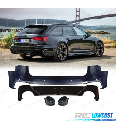 PARE-CHOCS ARRIÈRE AUDI A6 AVANT 19-24 LOOK RS6