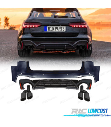 PARE-CHOCS ARRIÈRE AUDI A6 19-24 LOOK RS6 ABT