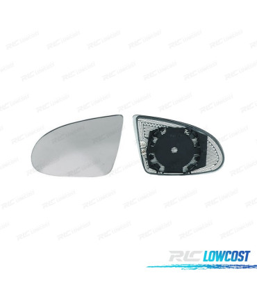 GLACE RÉTROVISEUR BASE GAUCHE AUDI A2 00-05