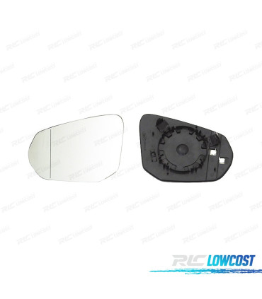 GLACE RÉTROVISEUR BASE GAUCHE AUDI Q2 16-20