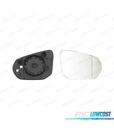 GLACE RÉTROVISEUR BASE DROIT AUDI Q2 16-20