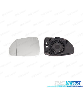 GLACE RÉTROVISEUR BASE GAUCHE AUDI Q5 16- ASPHÉRIQUE