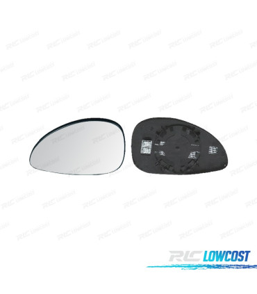 GLACE RÉTROVISEUR BASE GAUCHE CITROEN C4 04-09 THERMIQUE