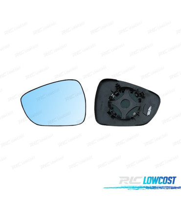 GLACE RÉTROVISEUR BASE GAUCHE CITROEN C5 08- CONVEXE